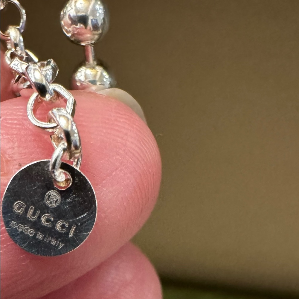 Gucci Sterling Silver Necklace - Picture 5 of 9